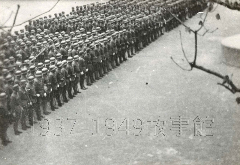 圖三 1940年四川寶光寺/黃埔軍校分校，陳炳靖隸屬於黃埔軍校15期。