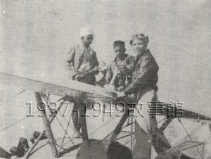 圖三　卡拉基赴新德里途中，在某機場加油。次日強迫降落的就是這架飛機。